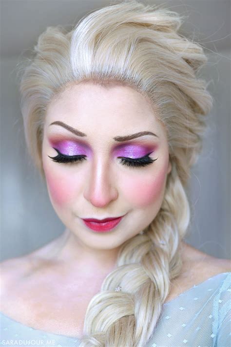 frozen makeup look